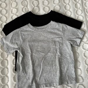 Garanimals Black and Gray Short Sleeve Tees